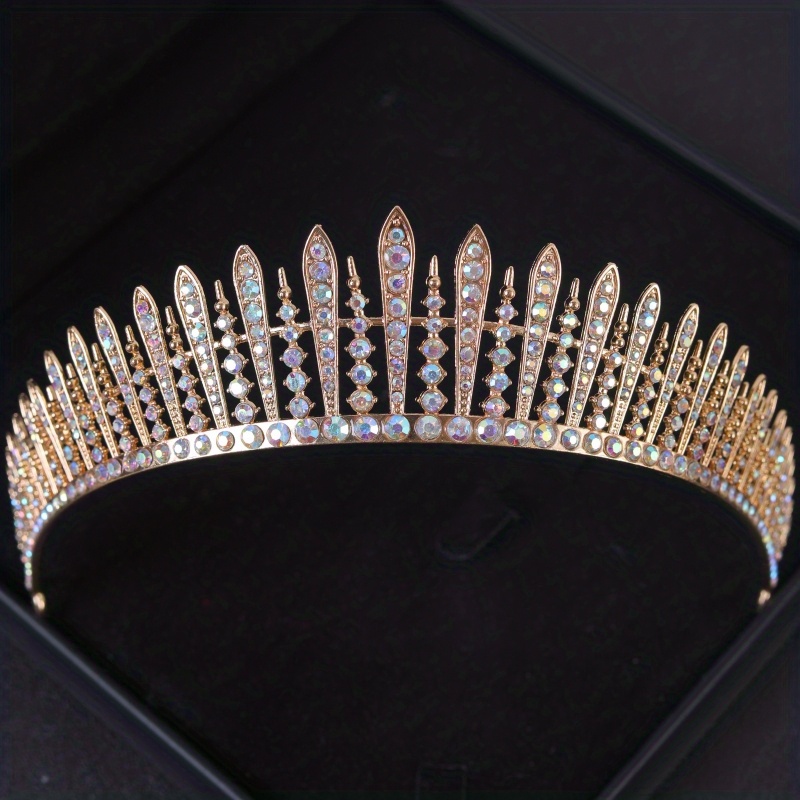 Diadema Coroncina Tiara Perle Diamanti Matrimonio Sposa - Palloni