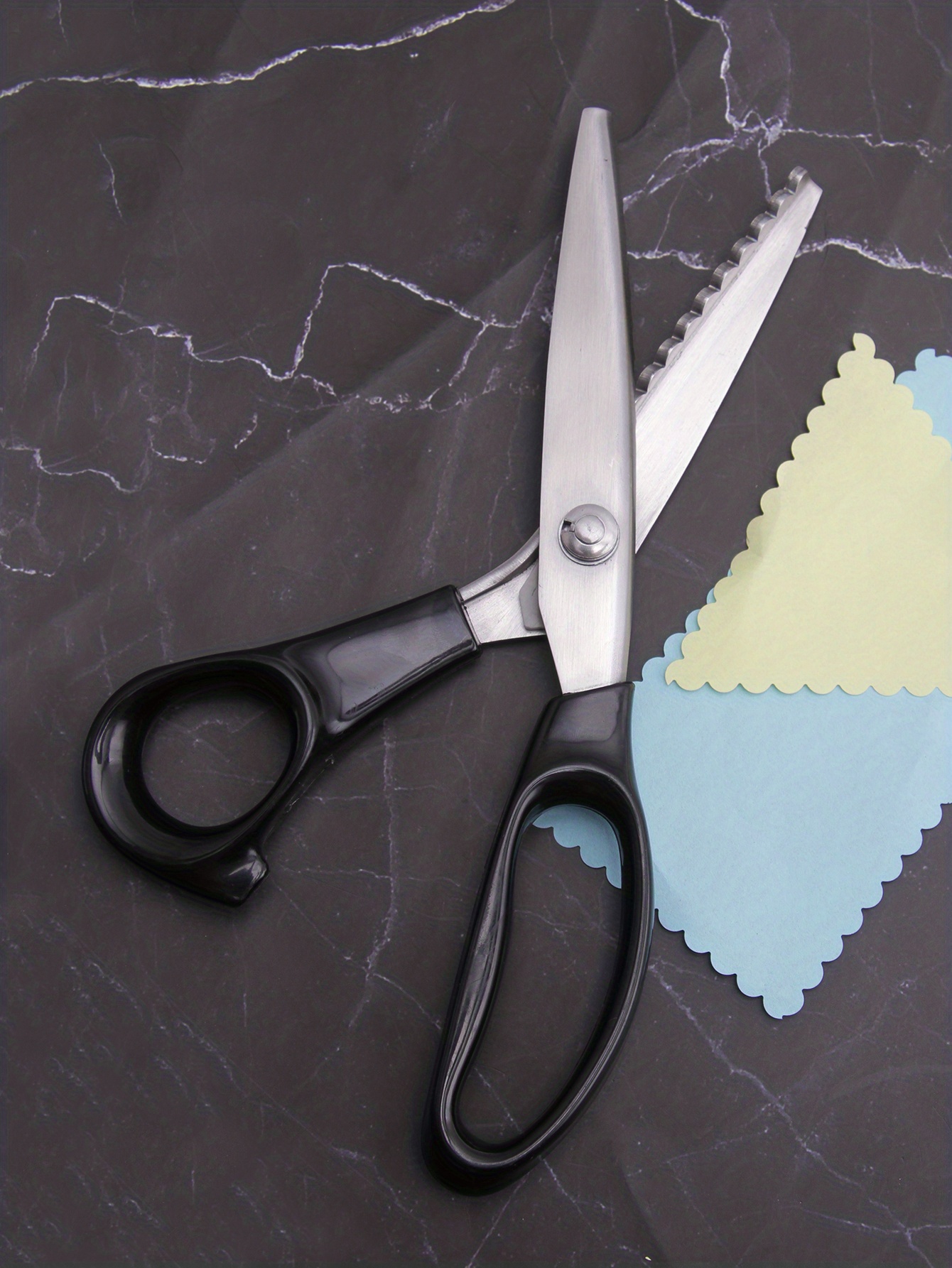 Tooth Cloth Scissors Triangular Dog tooth Serrated Tailoring - Temu