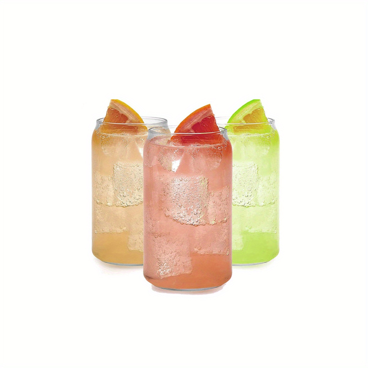 Plastic Can Shaped Cups Large-capacity Transparent Cold Drink