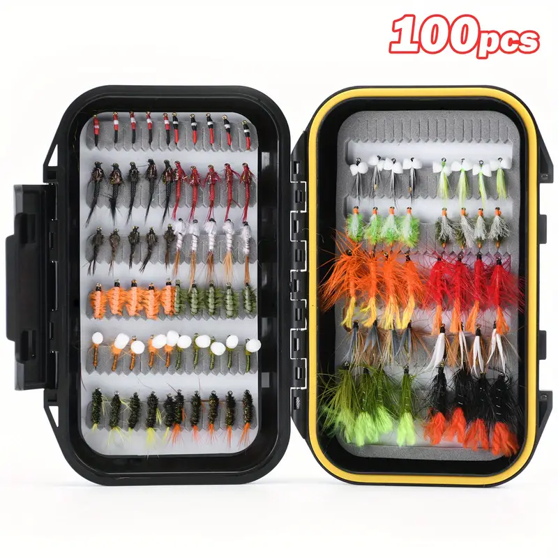 Fly Fishing Bait Kit Includes Artificial - Temu