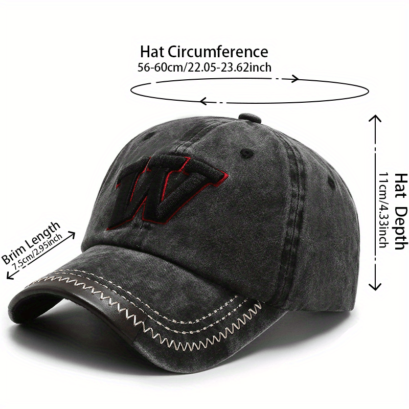 Kids Butterfly Baseball Cap - Adjustable Vintage Washed Hat For Boys & Girls Ages 3-10