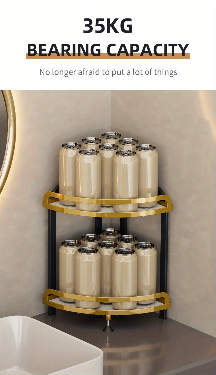 2 tier Bathroom Countertop Organizer Vanity Tray Cosmetic Temu