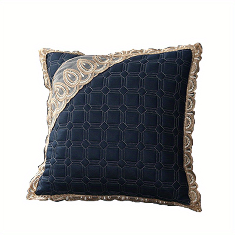 Waterford Vaughn Decorative Pillows Set of 3 - Navy, Gold