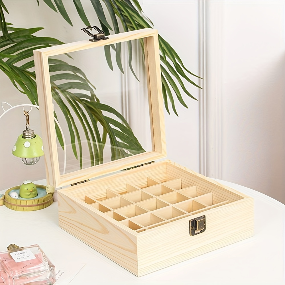 Caja para Infusiones de Madera con Tapa Rejilla Metal 24 x 19 x 7cm –  Dcasa丨