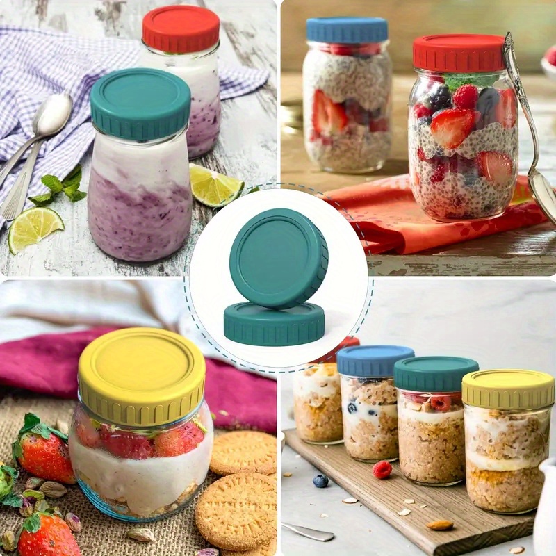Mason Jar Lids Universal Wide Mouth Glass Can Be Reused Temu