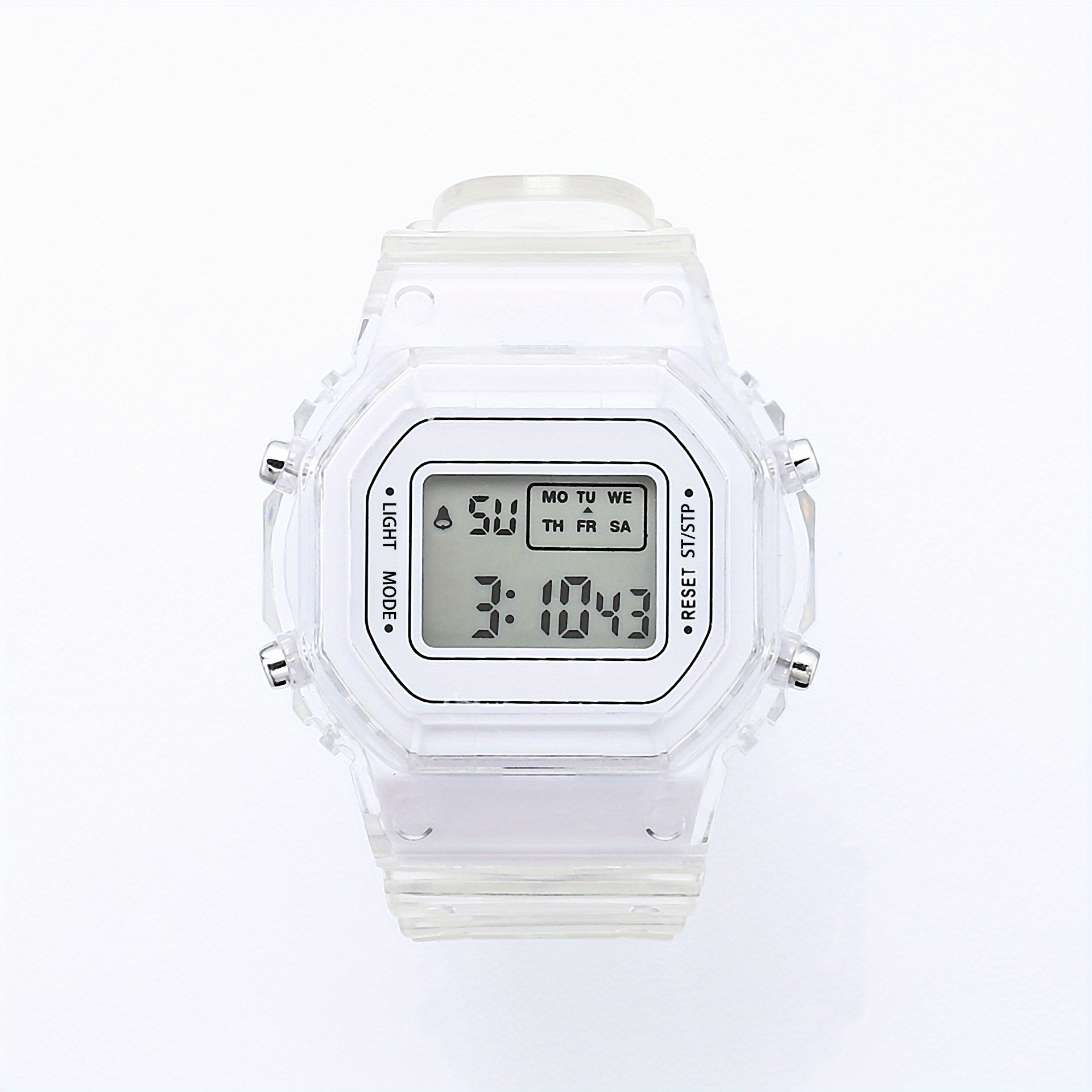 New Square Electronic Watch Men and Women Student Sports Children's LED  Digital Watch Non-smart Watch Dropshipping