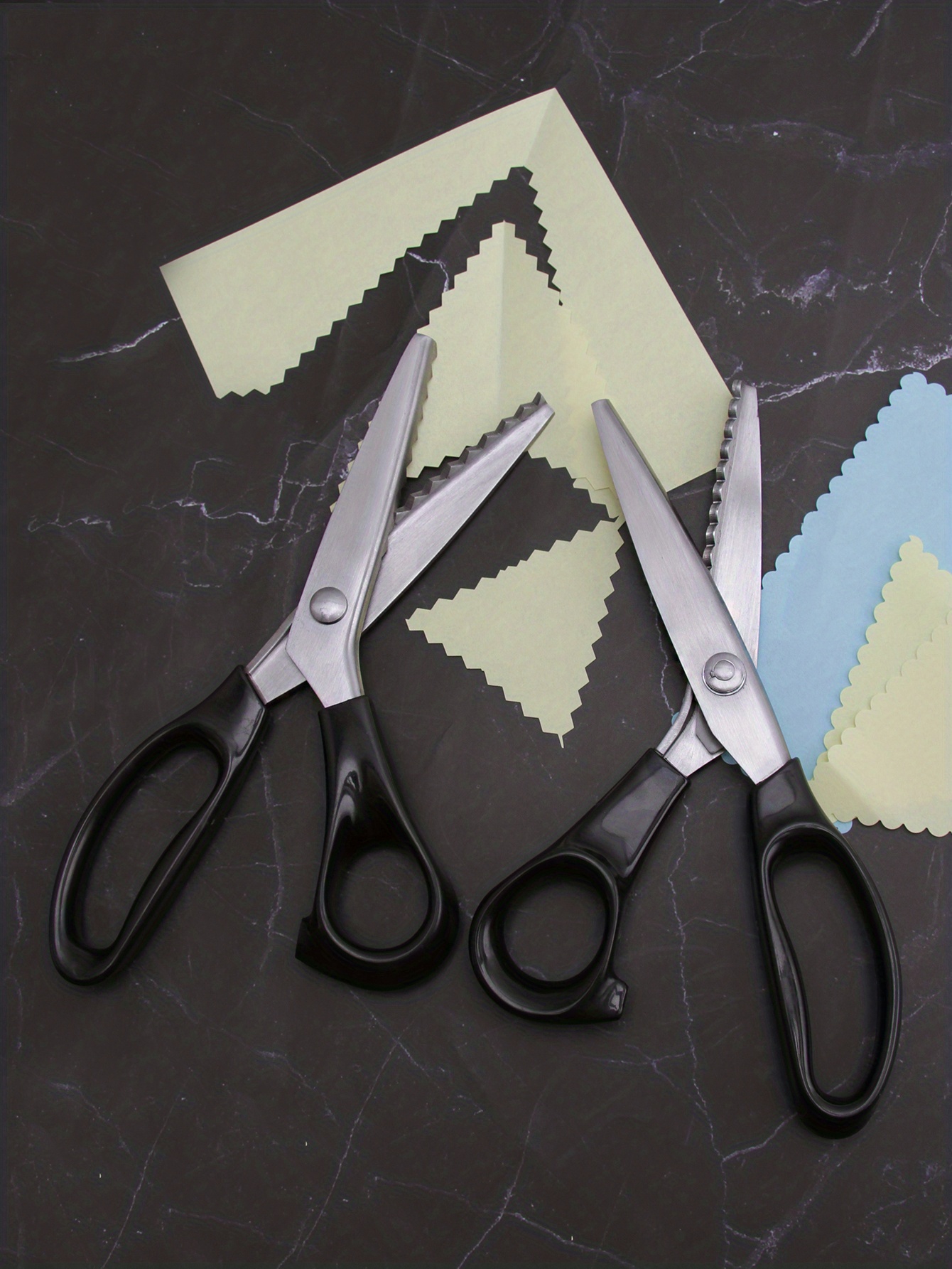 Tooth Cloth Scissors Triangular Dog tooth Serrated Tailoring - Temu