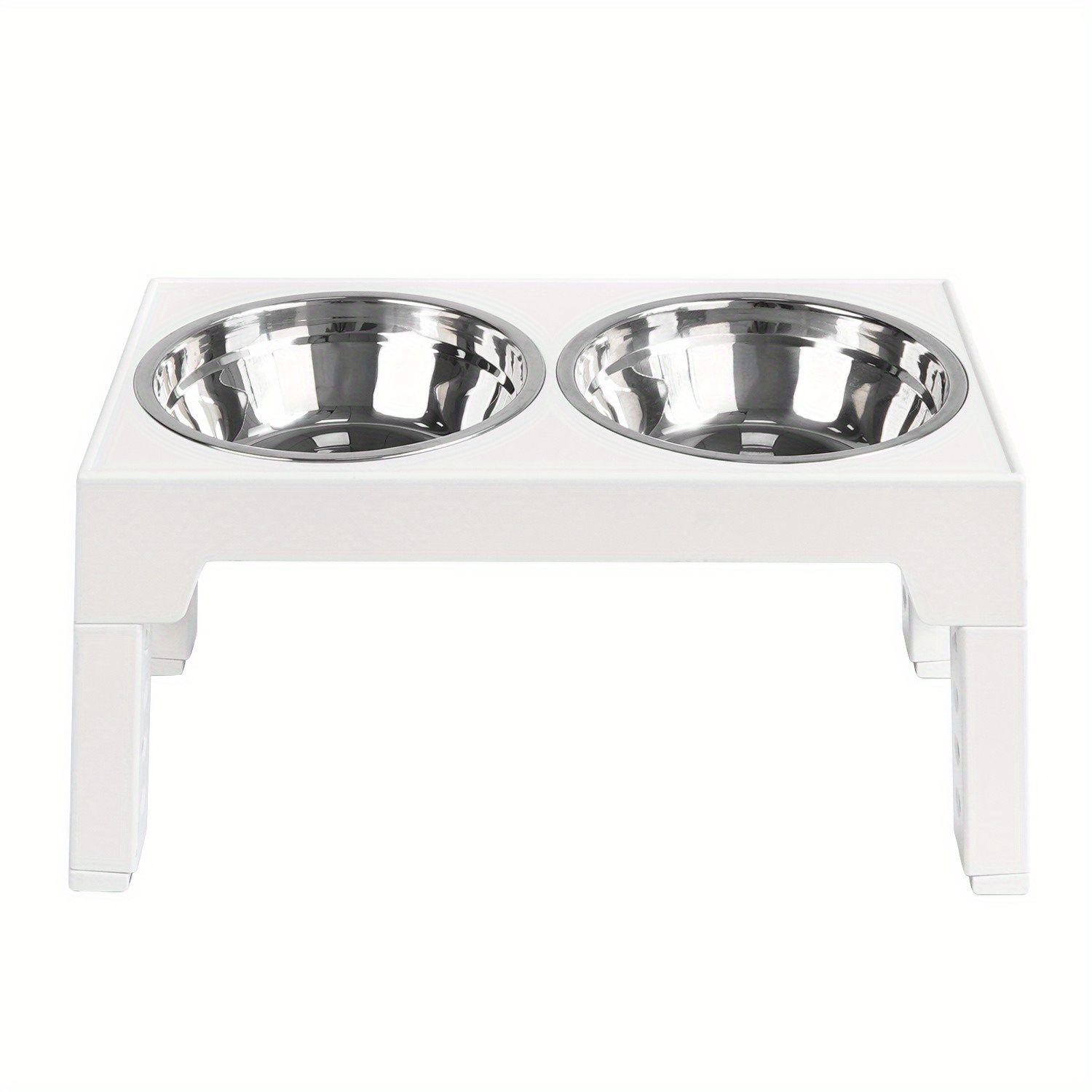 Elevated Dog Bowls 2 Stainless Steel Dog Food Bowls - Temu Austria