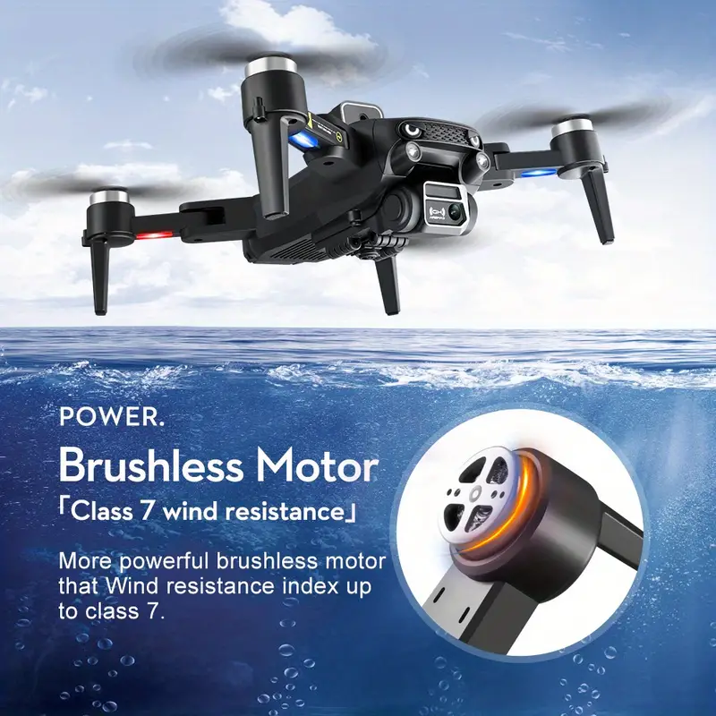 s2s mini drone professional hd camera flying 25 minutes obstacle avoidance brushless folding quadcopter remote control drone toy details 9