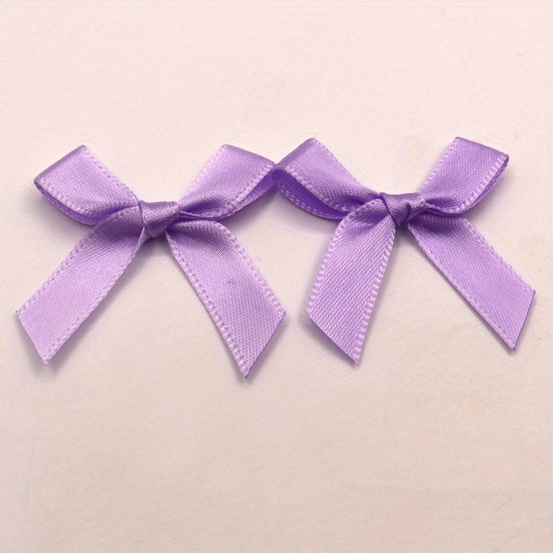  1 1/2 Inch Lavender Polyester Satin Ribbon for Gift