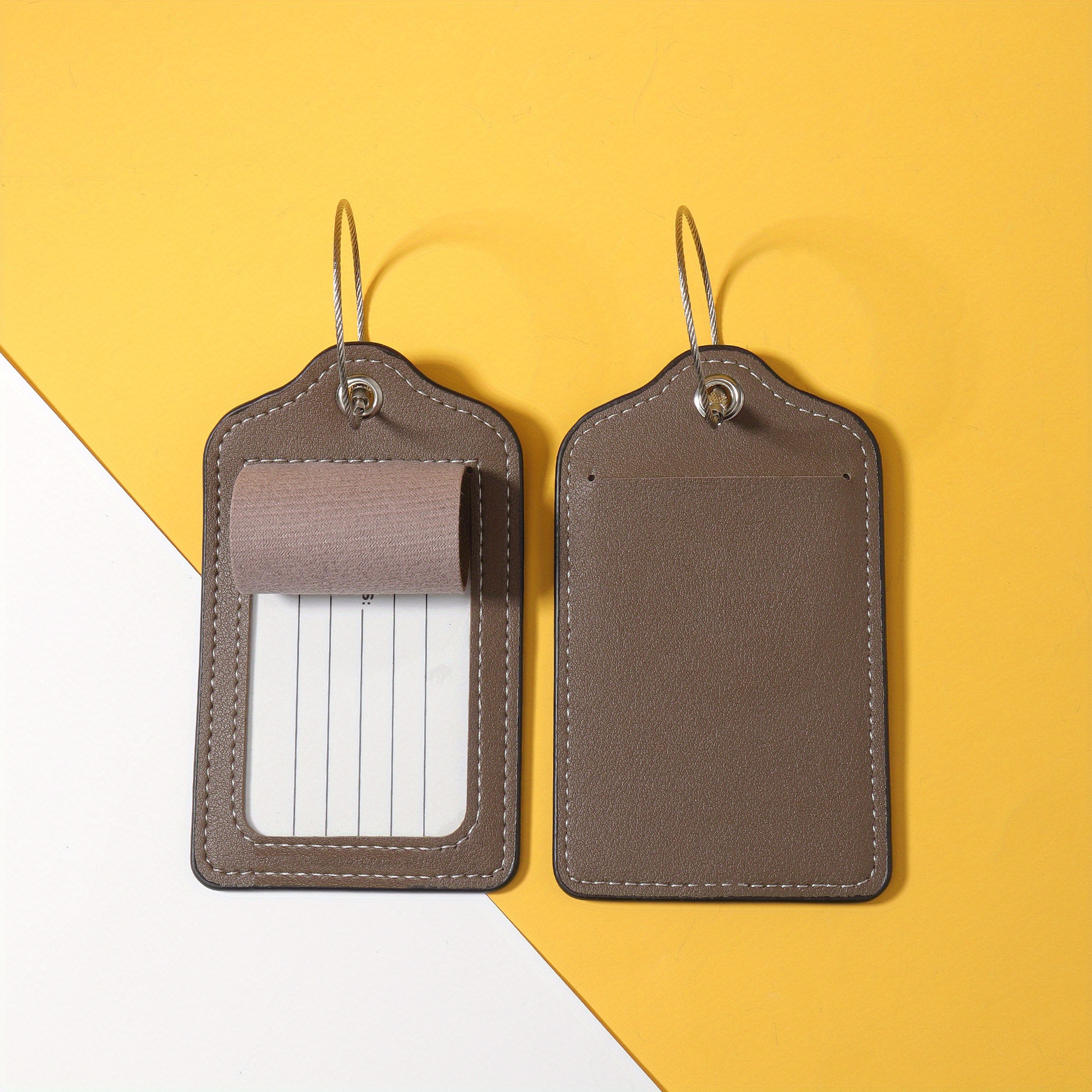 1pc Plane Embossed Pattern Leather Luggage Tags, Casual Lightweight  Backpack Tags Suitcase Tags Baggage Tag, Travel Bag Tag, Airplane Boarding  Tag, Travel Carrying Identification Tag Luggage Tag Card Holder Suitcase Tag  Name