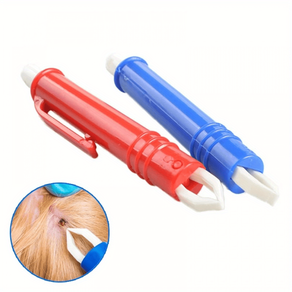 Pet Cleaning Products Cat Dog Bug Catcher Tick Clip To Remove Lice Pen Pet  Bug Catch Pen Pet Items Dogs Accessories Dog