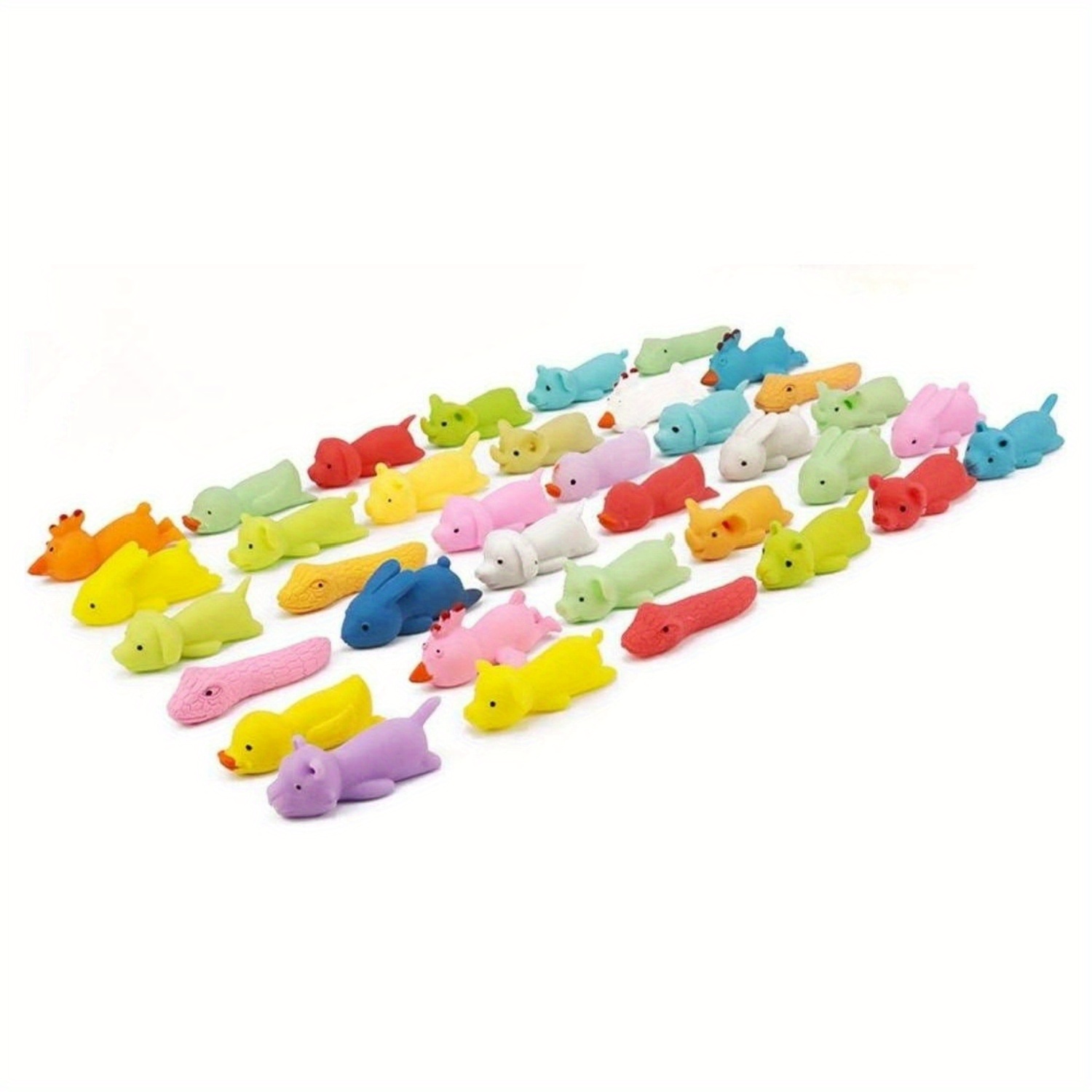 MIMIDOU 30 Pcs Finger Slingshot Dinosaurs Animal Toy, Funny Stretchable  Flick Rubber Animals, a Variety Simulation Animals Great for Various  Festivals