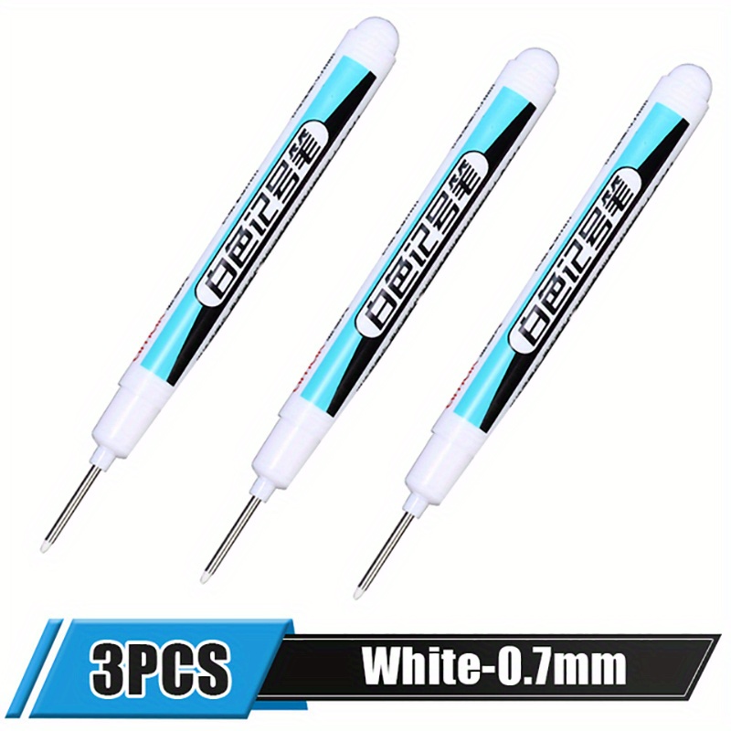 Black Acrylic Paint Pen, 0.7mm Acrylic Black Permanent Marker Black Paint  Pen,Enamel Marker Waterproof