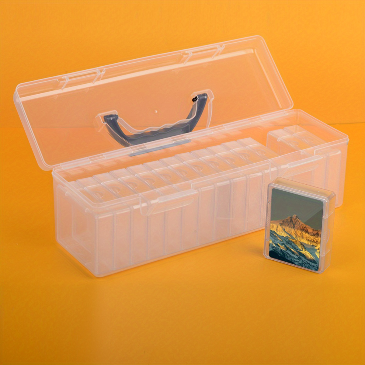 Card Organizer Holds 1000 Standard Sized Trading Card Hard Temu