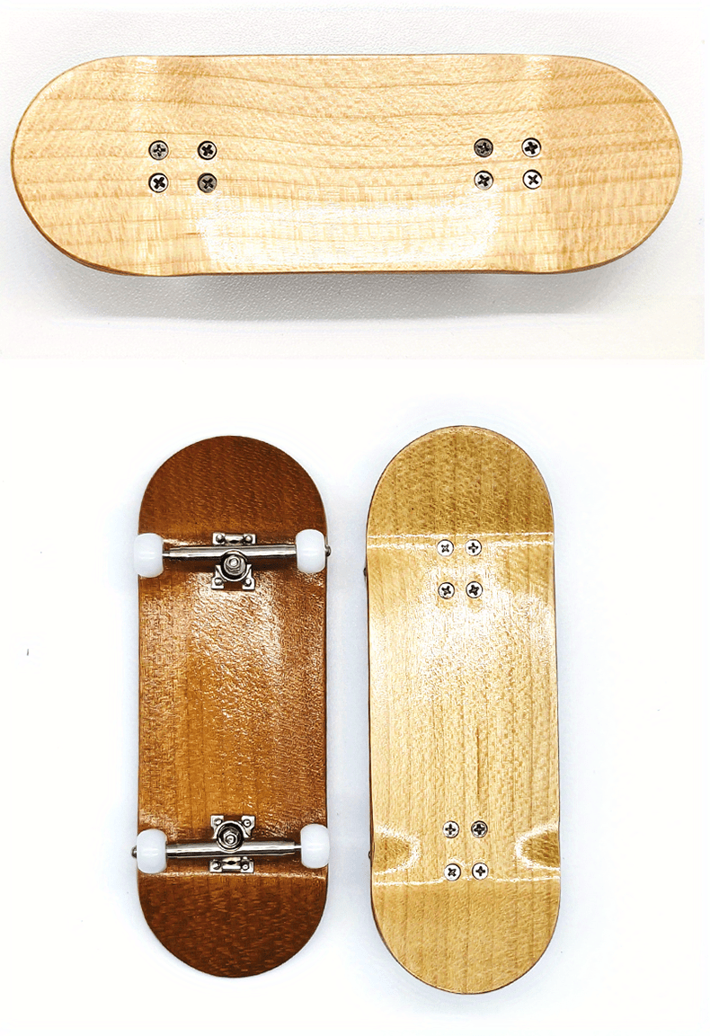 Dblackboardprofessional Maple Wood Fingerboard Set - Mini Skateboard &  Scooter For 14+