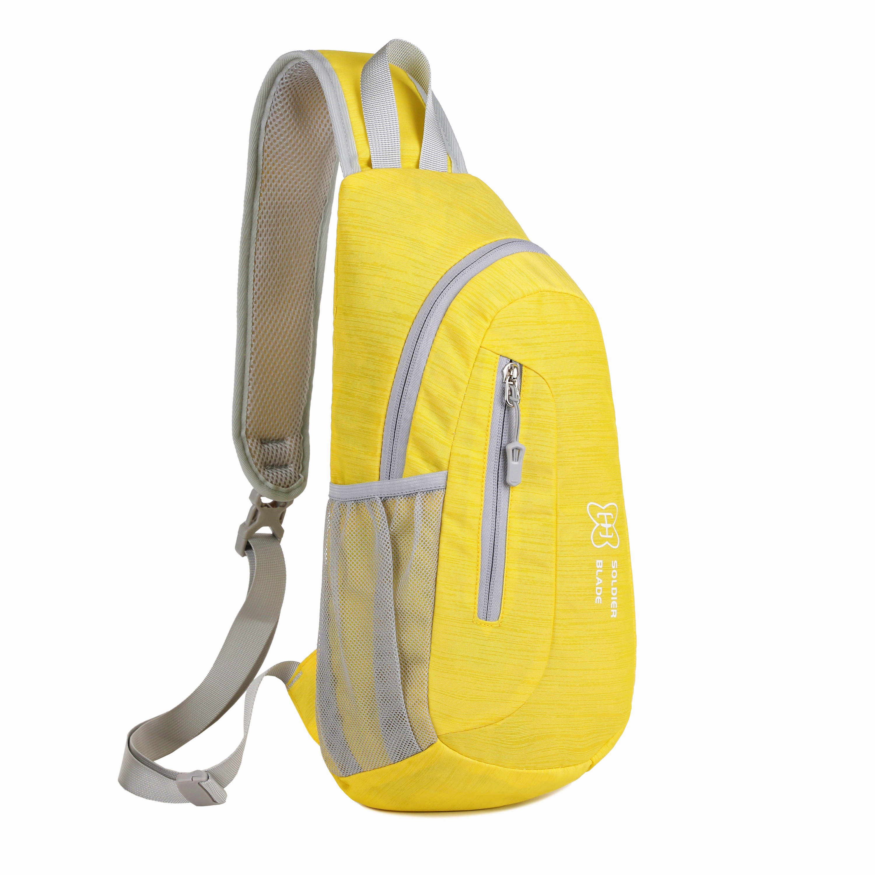  KEMZA Sling Crossbody Backpack Shoulder Bag for Hiking Walking  Biking Travel Cycling Men Women (Brown) : Sports & Outdoors