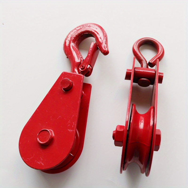 Crane Scooter Hook Crane Sliding Setting Pulley Wheel Round Temu