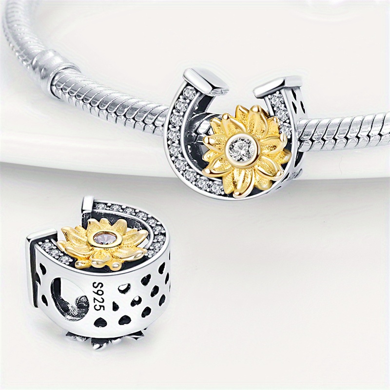 925-Sterling-Silver Honeycomb Cute Honey Bee girasole collana con ciondolo  gioielli regali di compleanno per le donne fidanzata figlia
