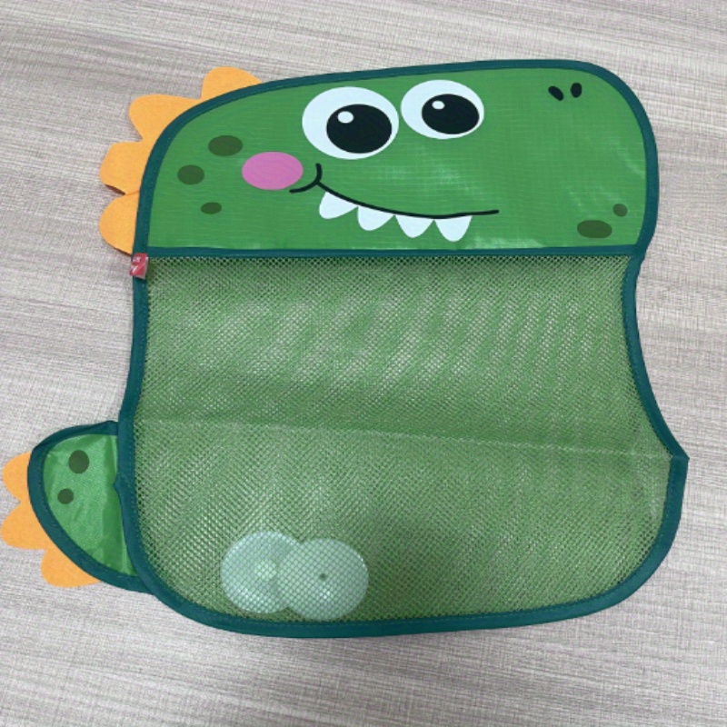 1pc Baby Kids Bath Toy Storage Mesh Organizer Bag With Cartoon