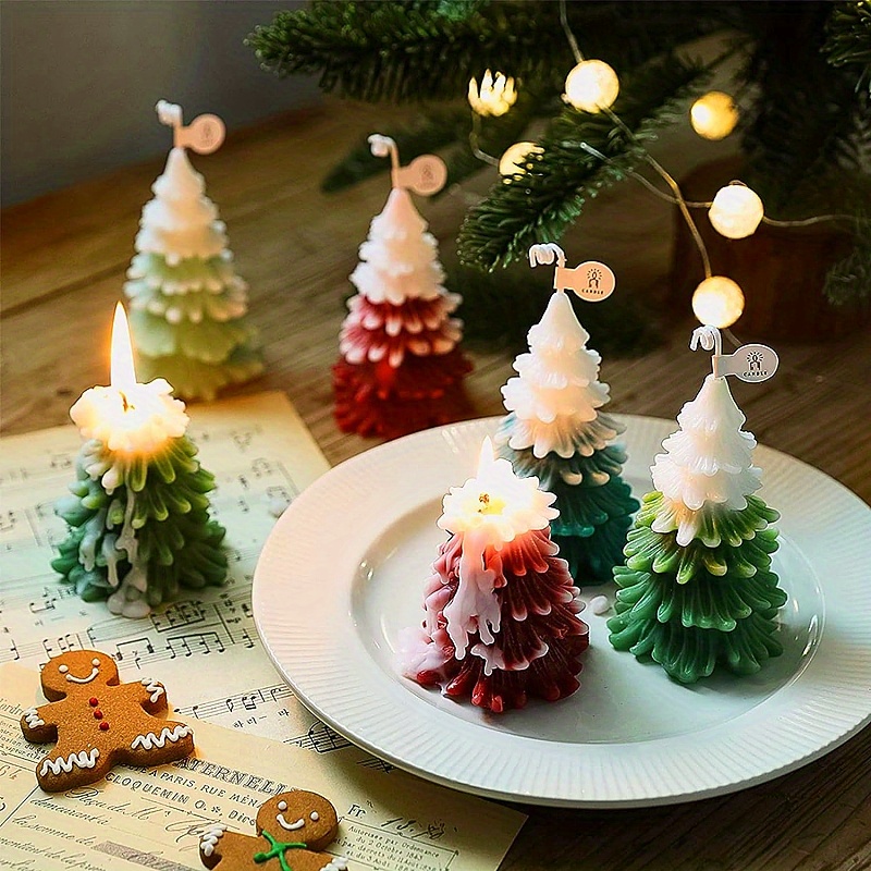 Christmas Silicone Mold Christmas Tree And Christmas Hat - Temu