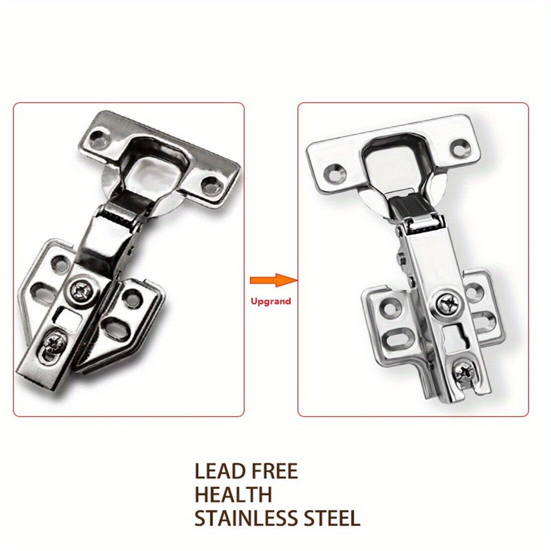 Soft Close Kitchen Cupboard Cabinet Standard Door Hinges - Temu