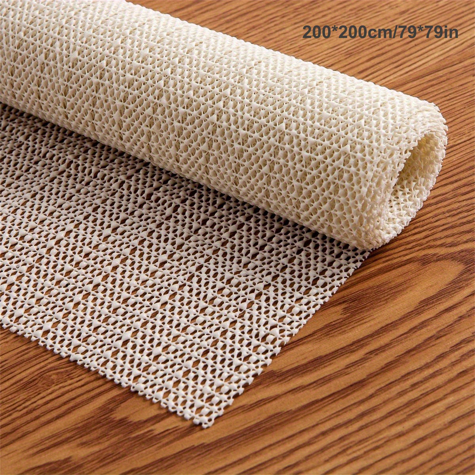 PVC Non Slip Rug Pads Extra Thick Gripper for Hardwood Floors,Rug