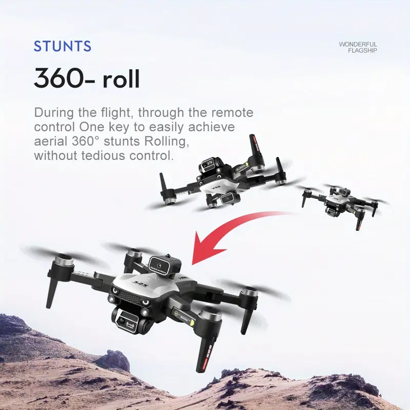 s2s mini drone professional hd camera flying 25 minutes obstacle avoidance brushless folding quadcopter remote control drone toy details 10