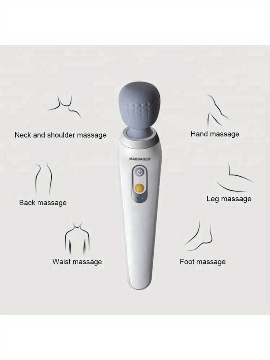 Electric Massage Stick Handheld Household Vibration Massage - Temu