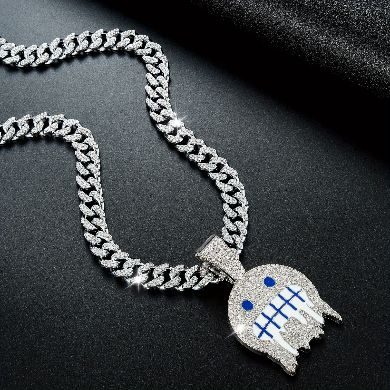 womens drop pendant jewelry rhinestones jewelry details 8