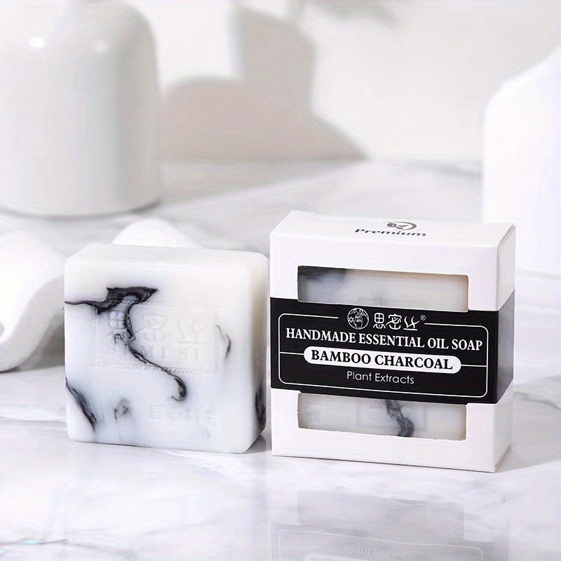 Men+Care Plant Powered Exfoliating Charcoal + Clove Oil Cleansing Bar