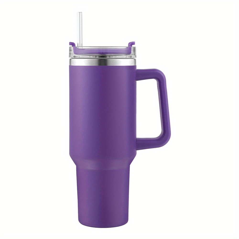 Reusable Vacuum Tumbler Straw Double Layer Stainless Steel - Temu