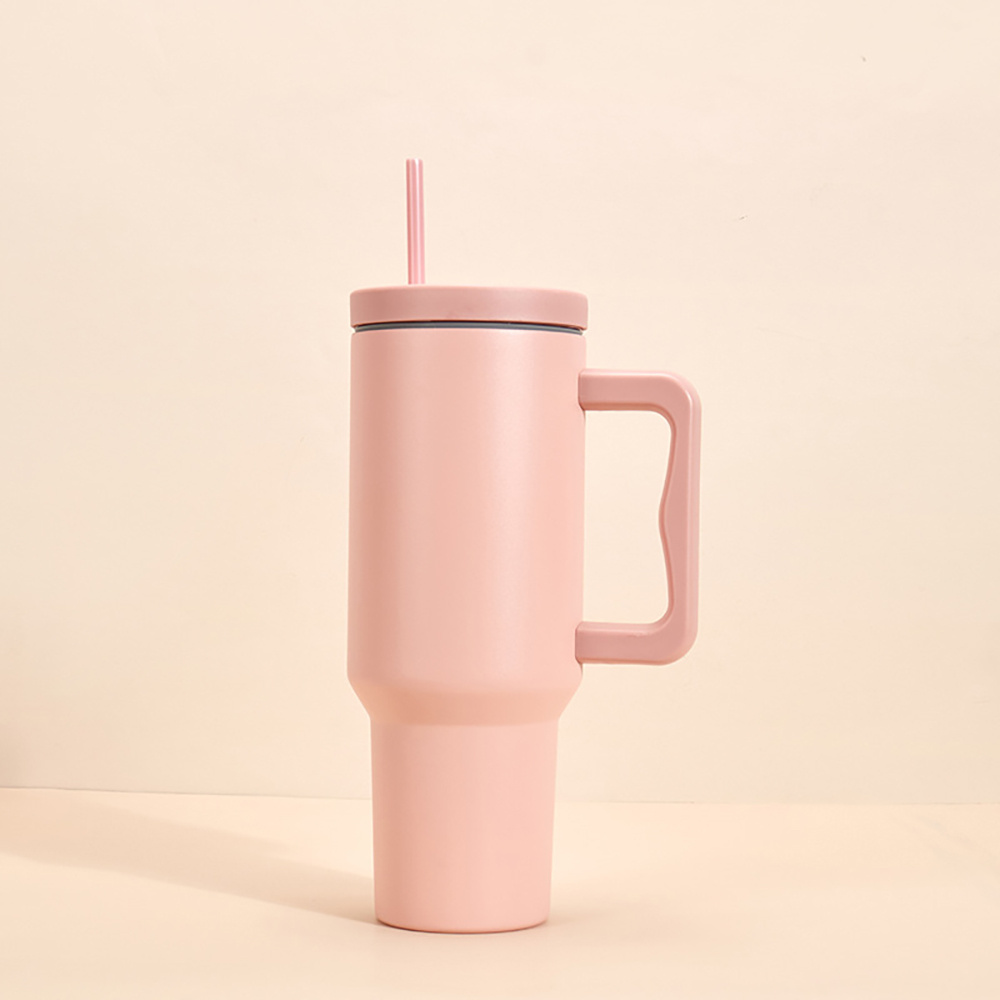 Solid 40 oz Tumbler | Light Pink