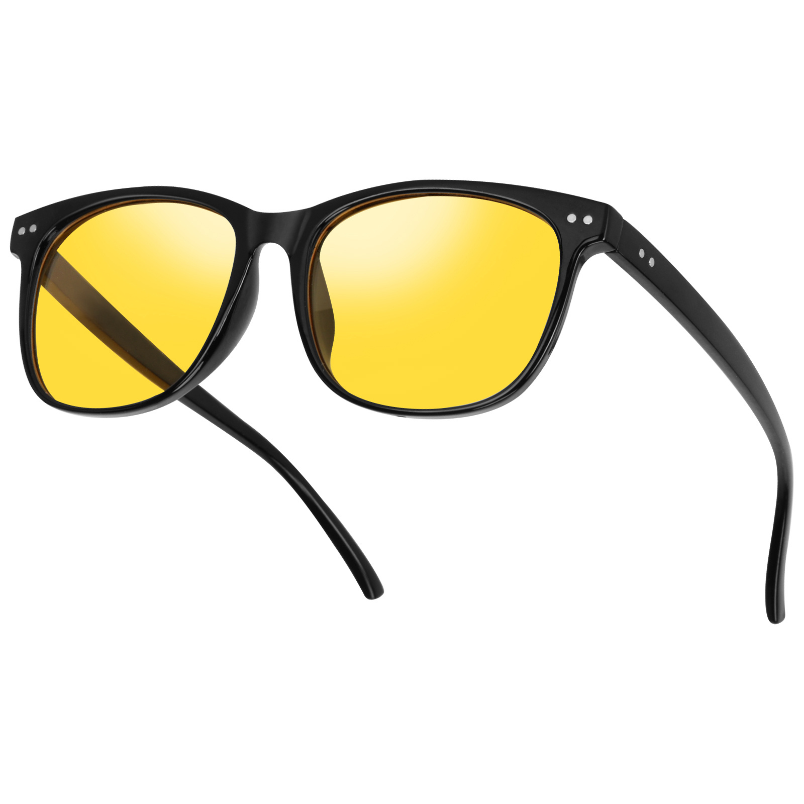 Night Vision Driving Glasses Polarized Anti-Glare Clear Nighttime Glasses Men & Women Fashion UV Protection,Temu