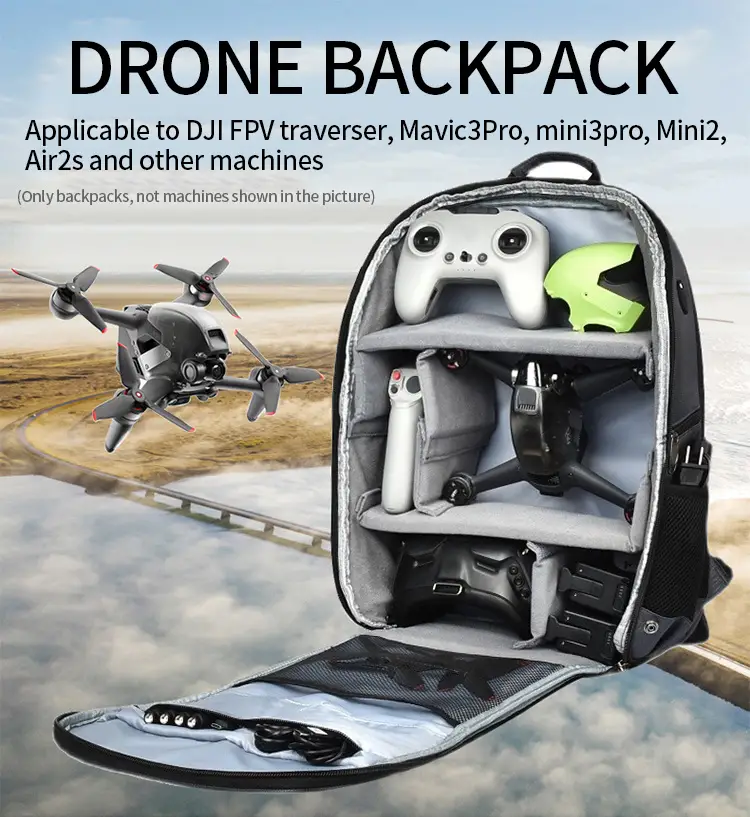 drone backpack suitable dji fpv drone mavic3pro mini3pro details 0