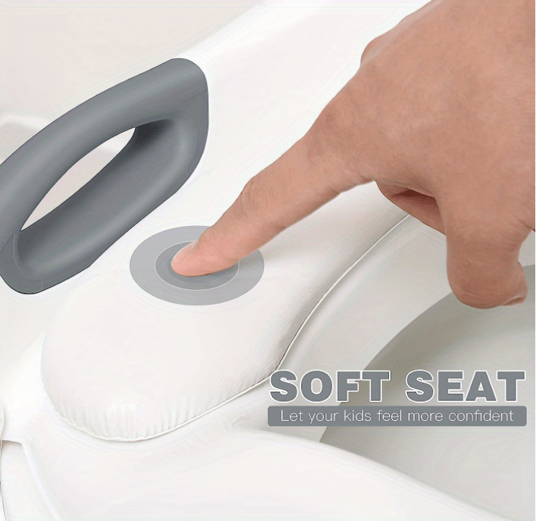 Qaba Siège de toilette d'apprentissage de la propreté avec escabeau  échelle, siège d'entra