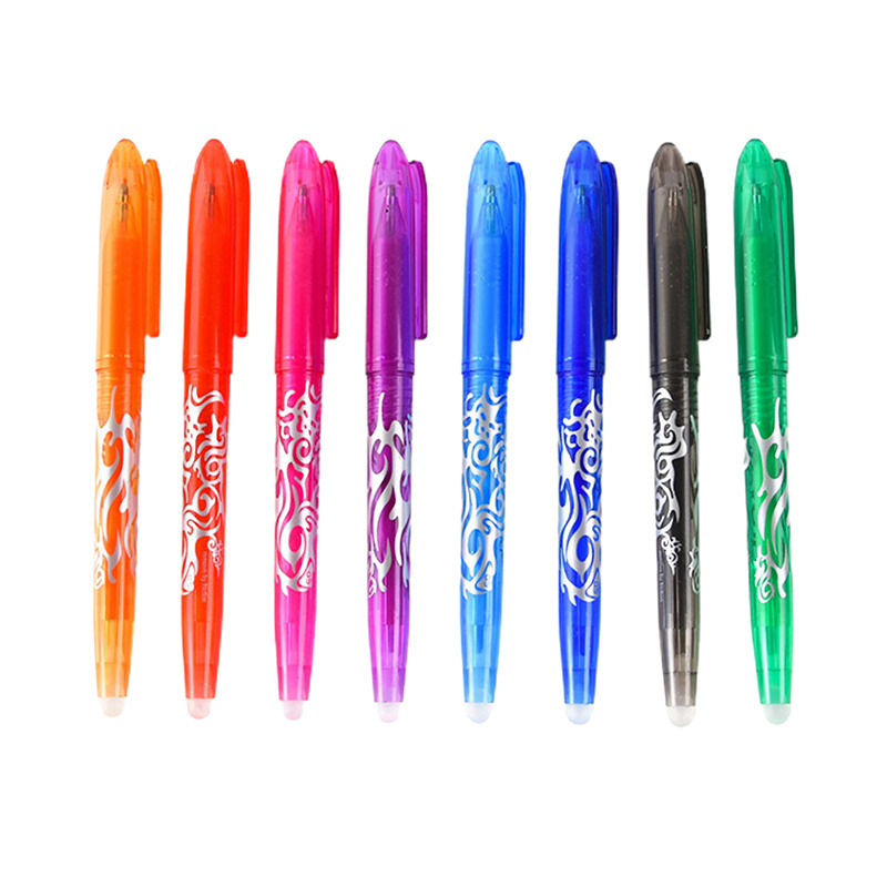 Multi color Erasable Gel Pen Kawaii Pens Student Writing - Temu