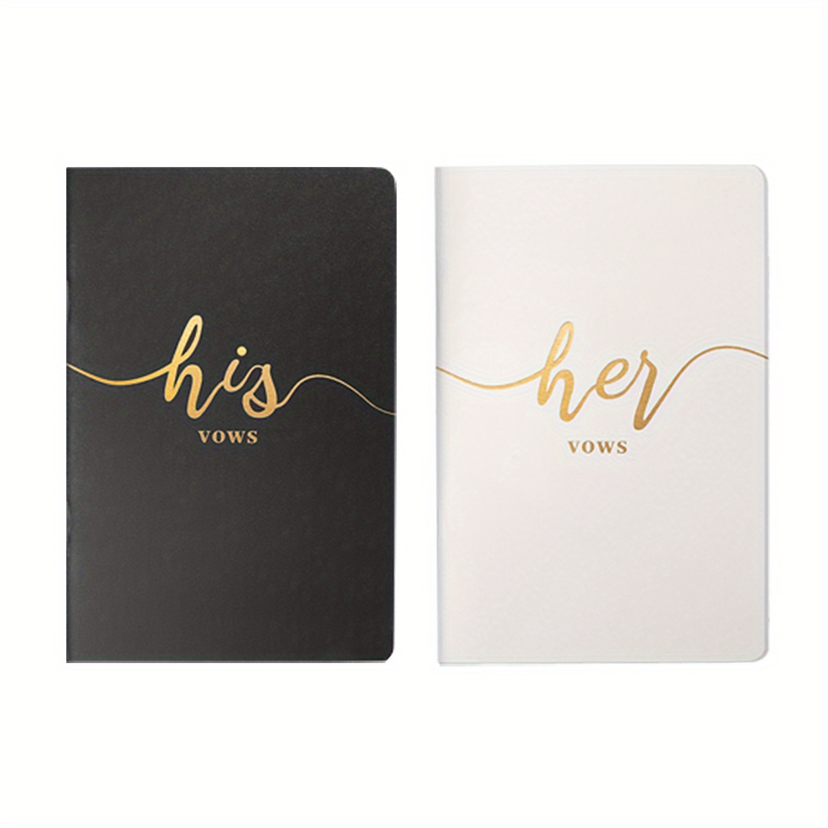 His and Hers Vows Booklets