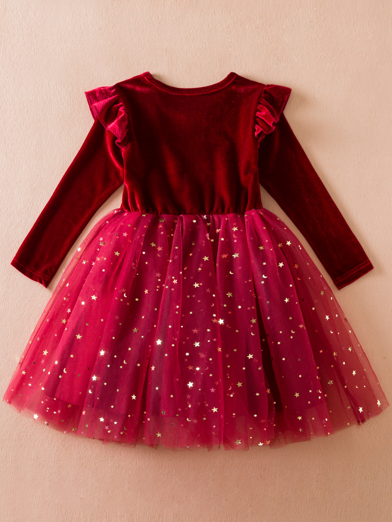 Vintage Style Sequin Flutter Trim Princess Tutu Dress Kids - Temu Australia