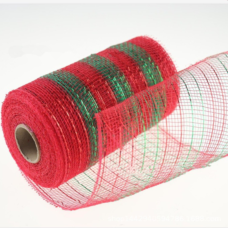 10 Yards Pp Mesh Roll Garland Making Materials Christmas - Temu