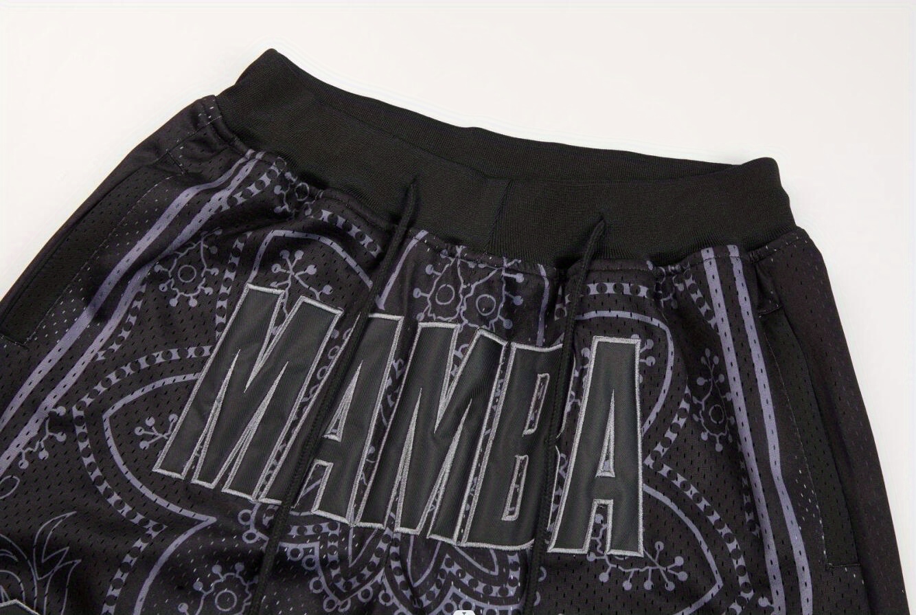 Lakers Mamba 824 Black Shorts Pocket Edition Shorts - China Pocket Edition  Shorts and Wholesale Basketball Shorts price