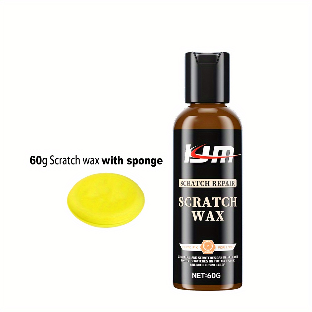 Car Wax Scratch Repair Kit - Scratch Pen & Sponge - Anti Scratch Care