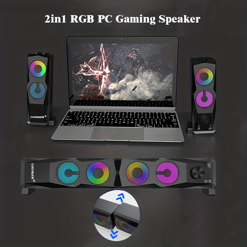 GAME SP420 Altavoces Gaming 2.1 RGB