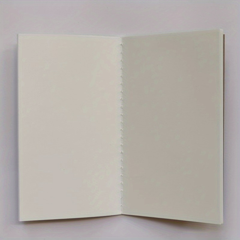 Quaderni vuoti con copertina in carta Kraft da 1 pezzo per scrivere,  disegnare, schizzi, bozze, 28 fogli/56 pagine Quaderni bianchi/carta Kraft