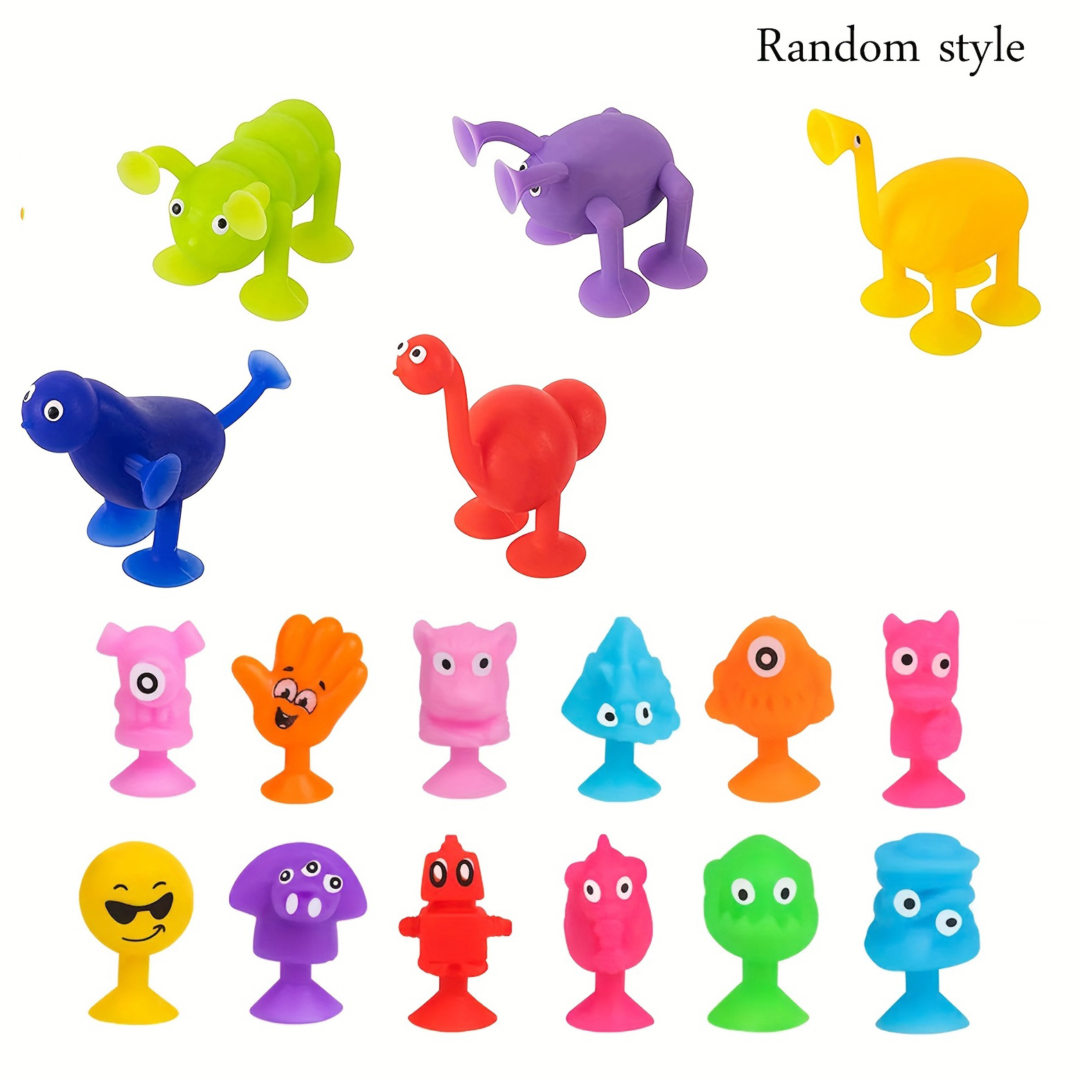 Suction Cup Dinosaur Bath Toys For Toddlers 1-3 Year Old Boys Girl Birthday  Gifts - Temu