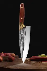 kitchen knife chef knife kitchen meat knife stainless steel forging master kitchen knife slicing killing fish boning split knife with gift boxed details 0