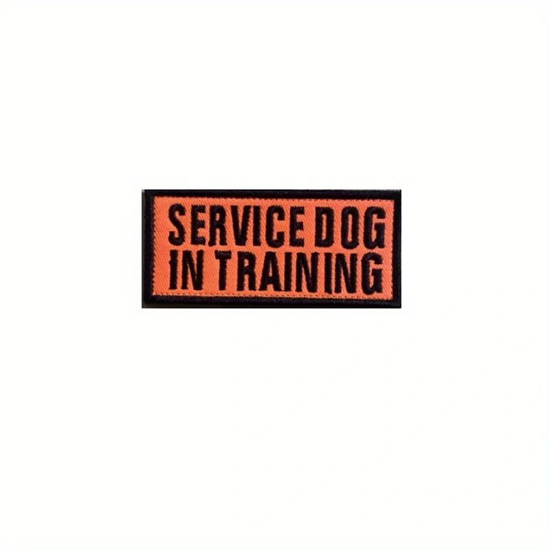 Service dog outlet in training patch