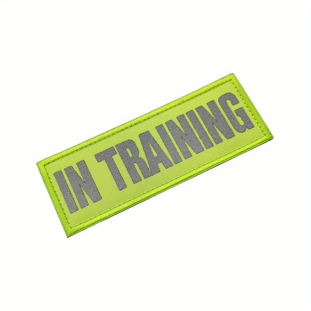 Reflective Training Patches Do Not Pet Vest Patches Dog Harness Vest Patches Removable Patches Hook Harness Patch