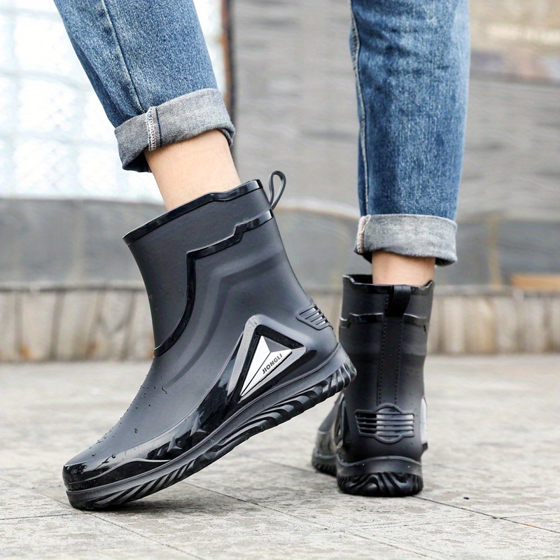 Men's EVA Rain Boots, Non-slip Durable Waterproof Rain Shoes For Outdoor  Working Fishing