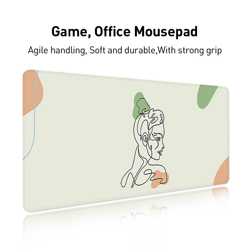 1pc Mousepad With Sketch Graphic Extra Large For Office Desk Pad Laptop Pad  Keyboard Pad Desk Desk Desk Pad Game Desk Pad Simple - Electronics - Temu  United Arab Emirates